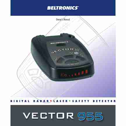 Beltronics Radar Detector Vector 955-page_pdf